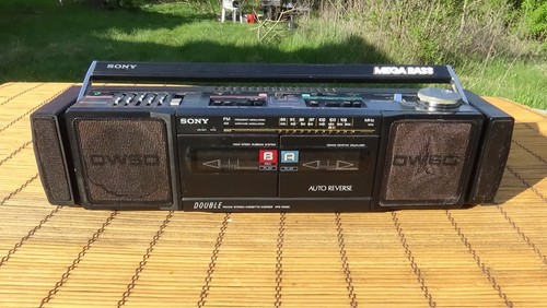 Sony cfs dw60 ghettoblaster - sony,