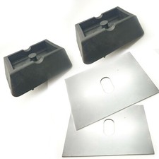 2 Wagenheberaufnahme 2 Einschweißbleche passend für BMW E46 E63 E64 E65 E66 E67