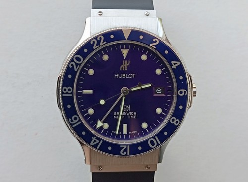 Hublot gmt stahl ref 1572 - ref.,