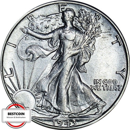 Usa 142 half dollar - km,