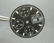 Tutima Military Chronograph Zifferblatt