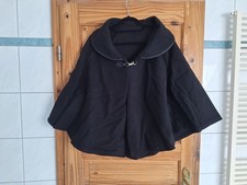 Cape Poncho Umhang schwarz neu