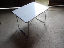 DDR  Campingtisch Alu DDR kult 80 x 60  Platte  Höhe 65 cm