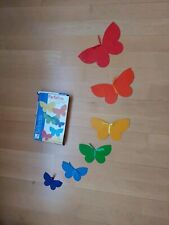 Selecta Farfalina Holzschmetterlinge Deko, aufhängen -Sehr Guter Zustand mit OVP