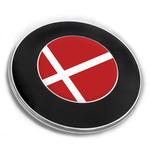 Emblem aufkleber dänemark - aufkleber, "dänemark"