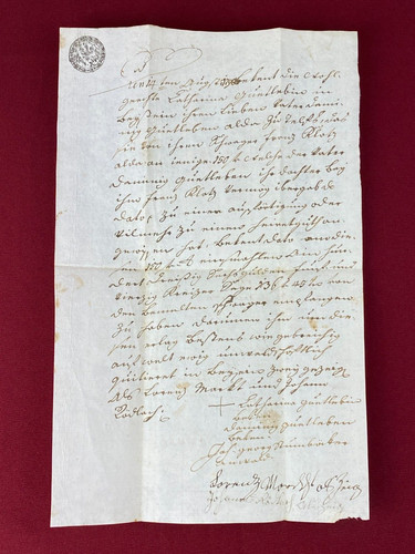 Antikes schreiben urkunde - schreiben,