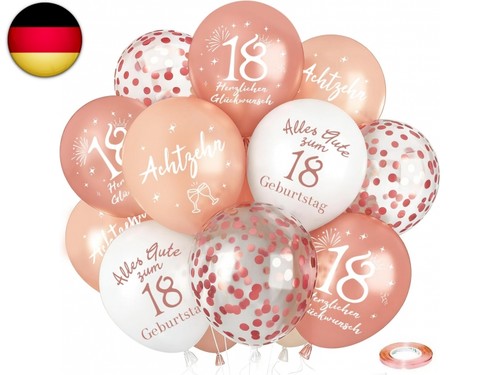 Luftballon geburtstag - 18.,