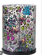 Partylite Windlichtglas  „ Exotischer Chic „ plus Teelichter 