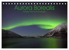Aurora Borealis: Polarlichter in Norwegen (Tischkalender 2026 DIN A5 quer), CALV