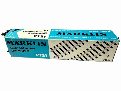 10x märklin gleis - 10x, box