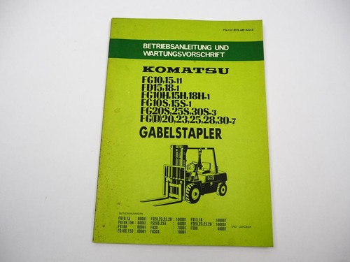 Komatsu 18 20 25 - fg,