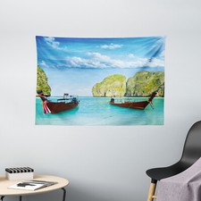 Nautisch Wandteppich Boot