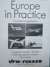 10/1972 PUB VFW FOKKER VFW 614