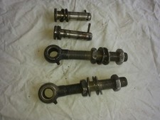 2x Torband  Langgewinde Torscharnier Scharnier Edelstahl M22