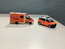 Feuerwehr Hamburg Set gesupert RTW NEF Notarzt 1:87 Herpa Sprinter