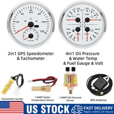 110mm GPS Speedometer 0-120MPH
