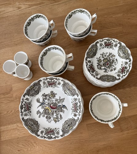 Vintage geschirr set - vintage, geschirr-set