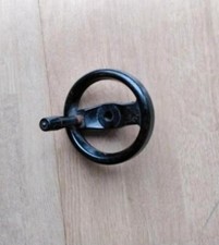 Zweispeichenhandrad Maschinenhandrad Handrad mit Kurbel 100 mm