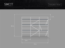 NEU 72m2 Gerüsthandel