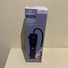 Crivit Premium Akku Druckluftpumpe - Fahrrad Motorrad Autoreifen & Bälle