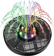 SZMP Solar Springbrunnen 3.5W 100% Glas für Garten Teich Vogelbad 2023