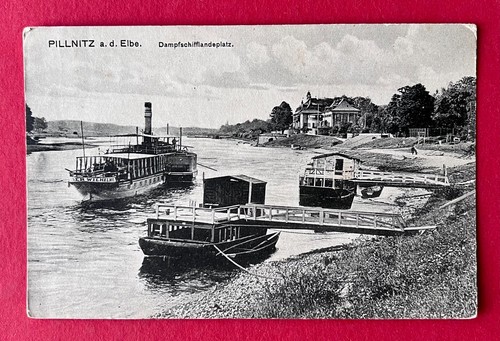 Dresden pillnitz um 1910 - ak,