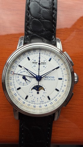 Epos chronograph mit - chronograph,