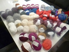 Großes Konvolut Wolle