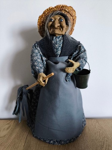 Vintage hexe puppe - hexe,