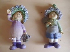 2 Deko Figuren 18 cm