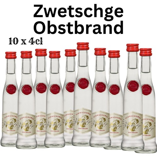Obstbrand zwetschge 10x4cl - obstbrand,