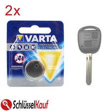 2x VARTA Auto Schlüssel