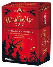 Das Weihnachts-Quiz: 150 Fragen und Antworten für aufstr... | Buch | Zustand gut