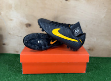 Nike Tiempo Mystic IV AG Schwarz Schuhe Stollen Herren Fußball / Soccers