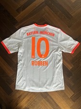 Original Adidas FC Bayern München Away Trikot 2012/2013 Robben L Rarität Selten