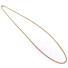 Solid 333 Gold Long Chain