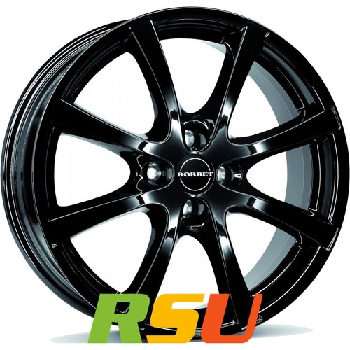 Borbet lv4 black glossy - lv4,