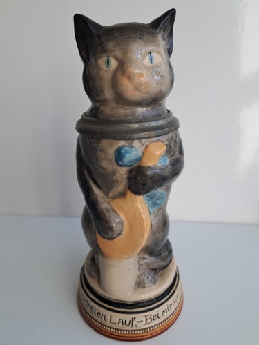 Figurenkrug bierkrug katze mit - katze,