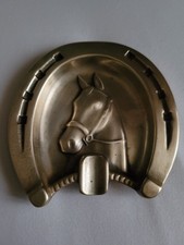 Antik Aschenbecher Figur Pferd