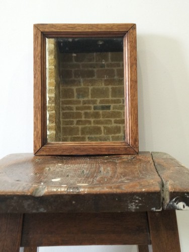 Vintage kleiner wandspiegel - vintage,