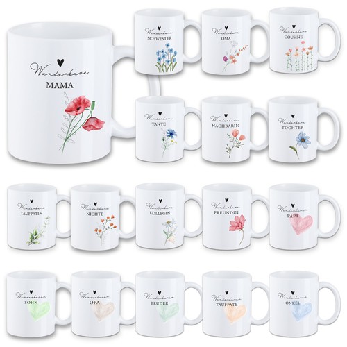 Tasse mit spruch wunderbare - mit,