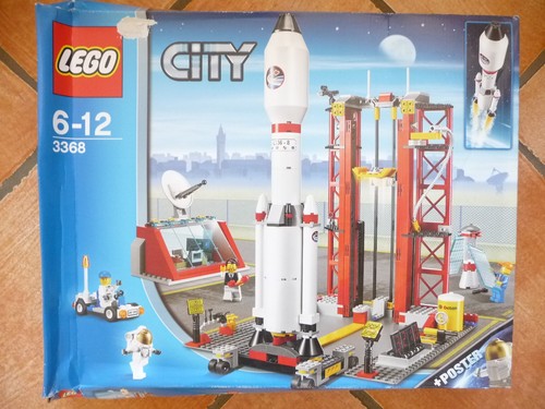 Lego city 3368 raketenstation - lego,