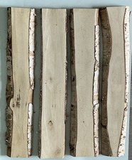 Birken-Schwartenbrett, Birkenbrett, Holzbrett, Holzdeko, Dekobrett 49cm X 10cm