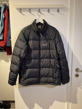 Jack Wolfskin Daunenjacke Herren M schwarz Stormlock Active warm & leicht