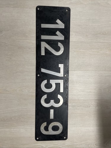 Original lokschild 112 - original,