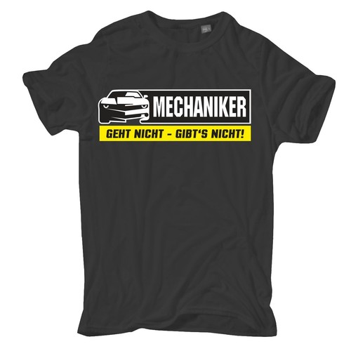 Herren shirt mechaniker - herren, geht