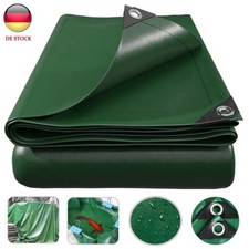 LKW ABDECKPLANE 450G/M² MIT ÖSEN WASSERDICHT PVC SCHUTZPLANE GEWEBEPLANE NEU