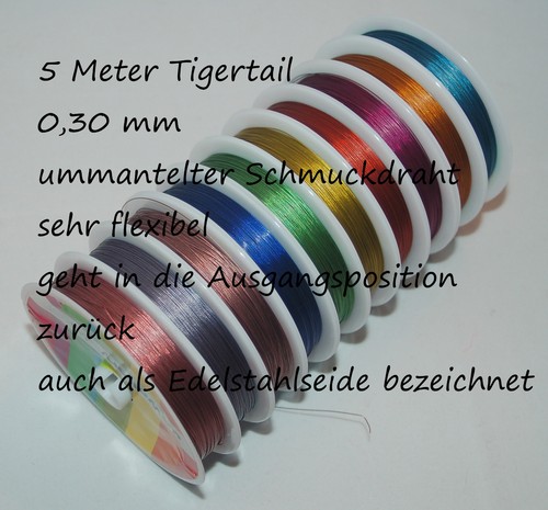 Schmuckdraht - m,