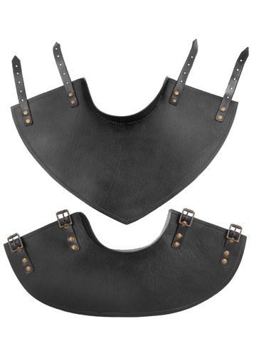 Battle merchant leder - leder, kragen