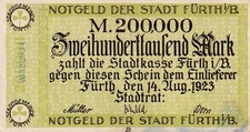 Fürth - Stadt - 200 Tausend